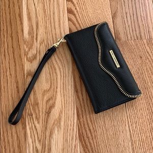 Rebecca Minkoff wristlet iPhone case wallet